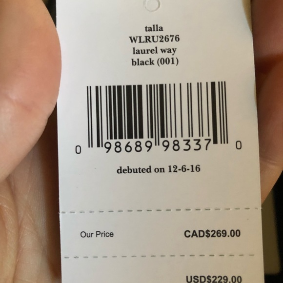 *REPOSH* Kate Spade Talla Laurel Way Black Wallet - Picture 4 of 4